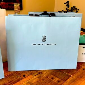 The Ritz-Carlton paper shopping bag